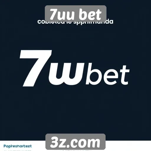 Recursos principais do site 7uu bet